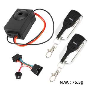 Kit de alarma antirrobo con control remoto para scooter, kit de alarma a prueba de agua y polvo con cable de alimentación, kit de sistema de seguridad - Product Image 2