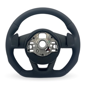 Volant personnalisé en cuir pleine fleur <span class=keywords><strong>S</strong></span> <span class=keywords><strong>Line</strong></span> pour Audi S4 B6 S6 A3 A6 C7 A3 S1 <span class=keywords><strong>Q5</strong></span> 8R Q7 B9 8V 8P - Product Image 6