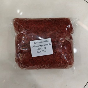 ผมแท้ 100% แบบแอฟโฟรคิงกี้ แบบไม่มีตะเข็บ สำหรับถักเดรดล็อคและถักเปีย - Product Image 3