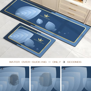 Morden di lusso moderno tappeti da <span class=keywords><strong>cucina</strong></span> antiscivolo Comfort stuoia in piedi con imbottito lavabile decorativo pavimento <span class=keywords><strong>tappeto</strong></span> - Product Image 5