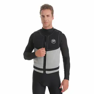 Best Price Men's Life Jacket Custom Unisex Vest For Diving Swimming Surfing Made With Neoprene And EPE Foam Life Vest