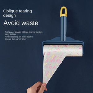 Nouveau Rouleau Adhésif Réutilisable Populaire pour Éliminer les Peluches et la Poussière, en <span class=keywords><strong>Caoutchouc</strong></span> Lavable pour Poils d'Animaux, Outil de Nettoyage Type Rouleau pour Vêtements - Product Image 2
