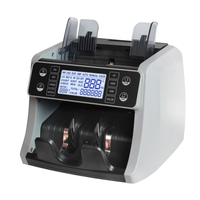 Compteur de devises vertical Chuanwei 160, compteur de dollars américains, d'euros et de devises étrangères, compteur de devises vertical compact