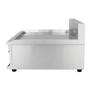 Attrezzature <span class=keywords><strong>per</strong></span> la cottura del ristorante dell'hotel griglia a Gas con bruciatore a griglia con piastra piatta in acciaio inossidabile largo - Product Image 4