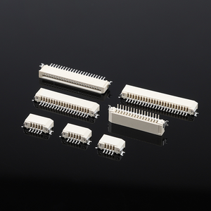 1.0mm jarak 3.0H FPC soket konektor fleksibel datar aksesori konektor elektronik FPC konektor kabel FFC - Product Image 4