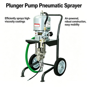 Pneumatic Airless <b>Paint</b> Sprayer From China Airless Putty Sprayer <b>Paint</b> Airless Sprayer Machine - Product Image 3