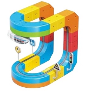 Voiture sur rail à suspension magnétique 3D magique (66 pièces) - Product Image 2