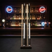 Harga Pabrik Maple 58 inci Tongkat Biliar Nine-ball Berkualitas Tinggi dengan Shaft Maple dan Tip Joint 2-Piece untuk Pool Carom
