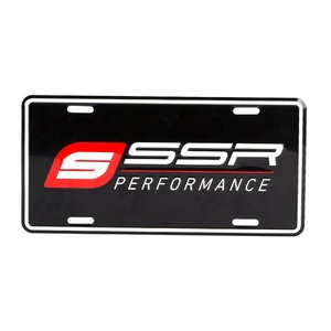 todo lo que esperamos que nos debemos a nuestros padres amantes en relieve de aluminio del coche placa de licencia - Product Image 1