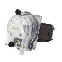 LEFOO Moteur pas à pas 24V à haut débit Petite pompe péristaltique pour liquide Pompe de dosage ph pour système hydroponique