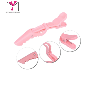 Pinzas para el pelo negras de cocodrilo para peluquería, personalizadas al por mayor MUYANG 2026 - Product Image 4