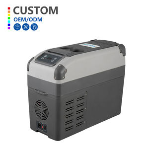 ثلاجة سيارة محمولة صغيرة للتخييم بجهد 12/24 فولت تيار مستمر مع ضاغط للسيارات من الشركة المصنعة الأصلية - Product Image 2