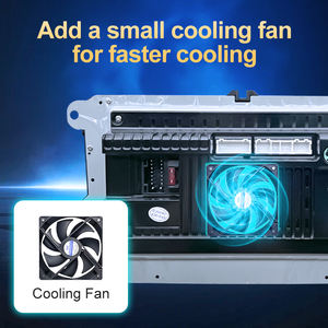 Autoradio Android STWEI pour VW / Volkswagen Tiguan/Transporter et Multivan T5 T6, lecteur multimédia, navigation, Carplay, BT - Product Image 3