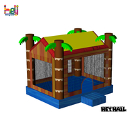 Château gonflable régulier de 13 x 13 pieds, intérieur/extérieur, en PVC, pour enfants