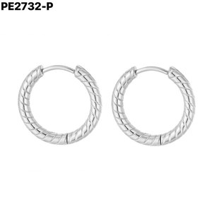 Pendientes de Moda ARO 2.5*20 Hoop PE2732 para Mujer, Joyería de Alta Calidad - Product Image 1