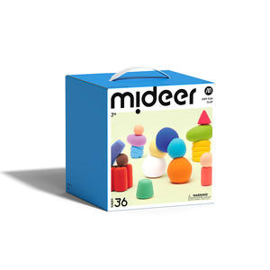 Mideer Light <b>Clay</b> Set 24 Colors 5pc Tool <b>Kit</b> For Kids Creative Playdough Toys - Product Image 5