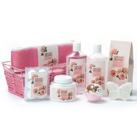 Coffret cadeau bombe de douche, riche en huiles essentielles, lotion pour le corps naturellement fabriquée à la main, vente en gros d'emballages exquis par les fabricants