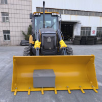 XUZHOU baru 2.5 Ton Backhoe Loader XC870K dengan mesin weiyai/Cum-Min obral besar di Afrika Selatan