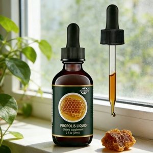 Gouttes de Propolis Naturel Pur, Marque Privée OEM, Complément Liquide Oral Enrichi en Vitamines, Gouttes de Propolis d'Abeille Biologique - Product Image 2