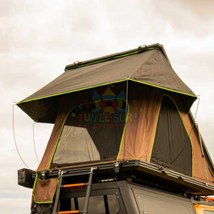 Oem Portable Glamping Tente de toit extérieure à coque dure Aile grande Tenda Da Tetto Meilleure vente Tente de toit étanche à l'eau Toit - Product Image 1