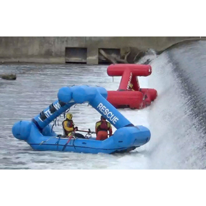 Bateaux gonflables de bateau de sauvetage de surf de radeau d'eau vive de redressement automatique gonflable ultime pour le sauvetage d'inondation - Product Image 2