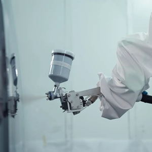 หุ่นยนต์พ่นสีรถ AI 3D Vision สำหรับยานพาหนะขนาด 5-7.5 เมตร แขนยาว 1.9 เมตร พร้อมระบบยกและพ่นสีอัตโนมัติ - Product Image 2