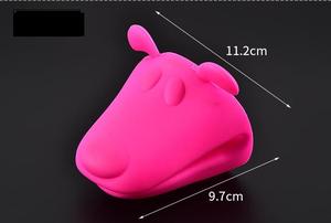 Gants de four en silicone résistants à la chaleur, imprimés motifs animaux, livraison rapide - Conception en deux parties, technologie de moulage, étanches et compatibles lave-vaisselle - Product Image 3