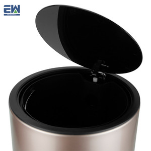 EW ménage Souper fournisseur sélectionné de qualité supérieure <span class=keywords><strong>poubelle</strong></span> en acier avec poignée durable PP seau bureau <span class=keywords><strong>Poubelle</strong></span> - Product Image 2