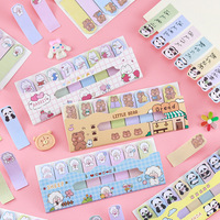 Vente en gros d'usine prix direct pas cher impression en forme de lettre notes autocollantes mignon bloc-notes pour l'école en stock