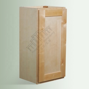 ตู้ RTA สไตล์อเมริกันตู้ติดผนังประตูเดียวตู้ติดผนังสไตล์ธรรมชาติพร้อมส่งตู้ติดผนังห้องครัวในคลังสินค้าเรา - Product Image 2