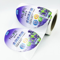 Autocollants en vinyle personnalisés imprimés, autocollants imperméables avec logo pour étiquette de flacon de spray désinfectant pour les mains