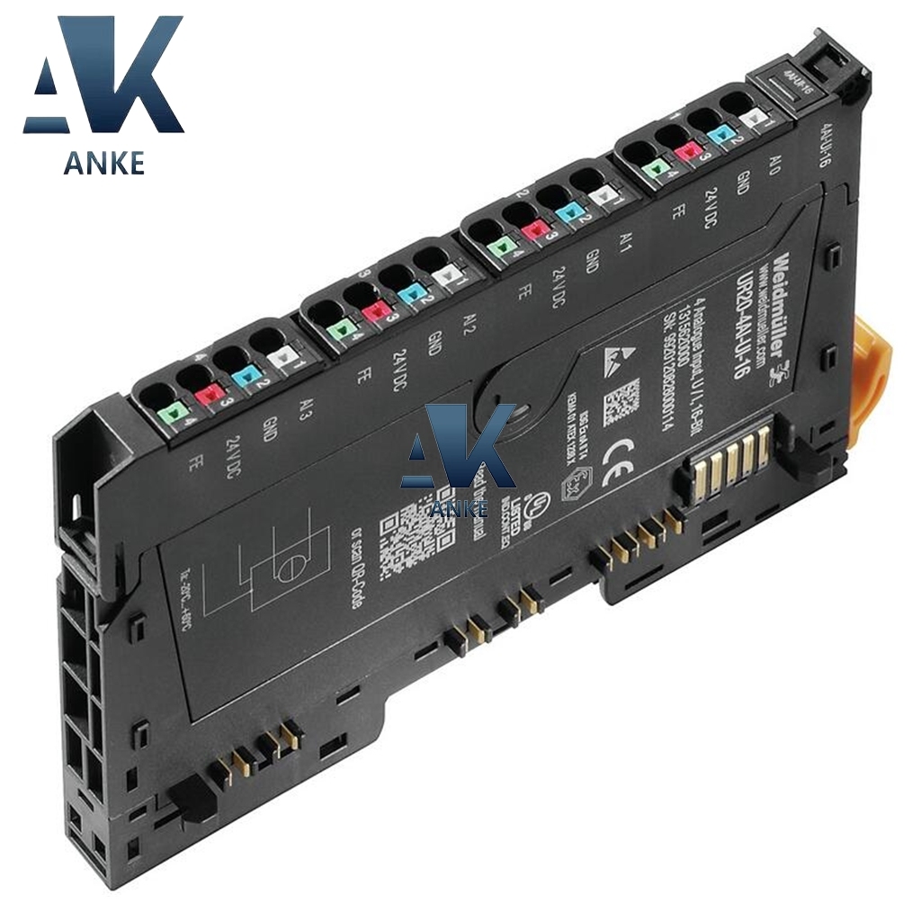 Weidmuller 1315620000 UR20-4AI-UI-<strong>16</strong> Remote I/O <strong>module</strong> IP20 4-<strong>channel</strong> <strong>Analog</strong> signals <strong>Input</strong> Current/Voltage <strong>16</strong> Bit
