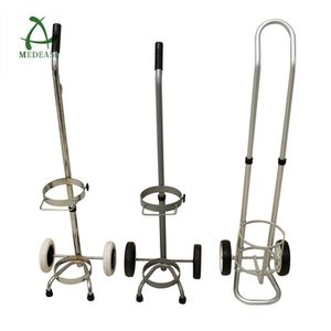 Diğer acil 5L/10L/20L/40L endüstriyel/yükseklik ayarlanabilir ev tıbbi gaz tankı hastane oksijen silindiri arabası - Product Image 5