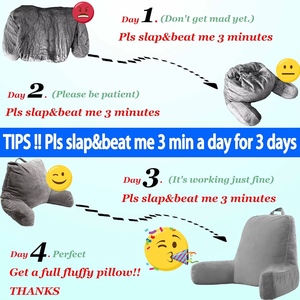 Oreiller de repos de lit de lecture en mousse à mémoire de forme hypoallergénique de taille moyenne - Product Image 5