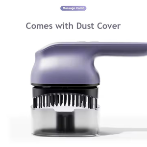 Venta caliente cepillo de cuero cabelludo aceite esencial masaje peine aromaterapia cuero cabelludo masajeador eléctrico masajeador de cabello - Product Image 4