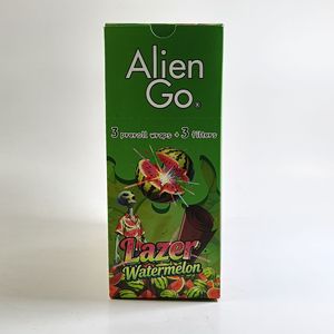 Alien Go - Bolsas de Mylar con Cierre y Logotipo Personalizado, con Sabor a Sandía, para Conos y Puntas de Papel, Pre-Rolls para Fumar - Product Image 4