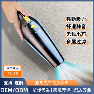 Handheld Car <b>Vacuum</b> Cleaner 0.6L HEPA Filter Strong Suction <b>Portable</b> Wet Dry Use - Product Image 4