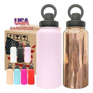 Support de téléphone magnétique DIY USA Warehouse avec revêtement en poudre et finition cuivrée, et bouteille d'eau de 32 oz plaquée cuivre - Product Image 3
