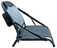 Siège de kayak en métal de haute qualité, pliable, pour la pêche et le canoë