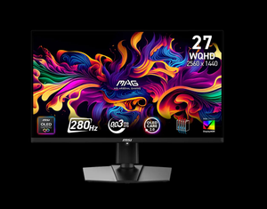 จอเกมมิ่ง MAG 271QP QD-OLED X28 ขนาด 27 นิ้ว 280Hz WQHD QD-OLED รุ่นใหม่ล่าสุด - Product Image 1
