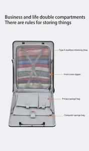 מלאי אלומיניום unisex מותאם אישית לוגו נסיעות מפעל של חם מכירה abs + חומר pc יוקרה מודרני קריקטורה מזוודה קריקטורה מזוודה - Product Image 6