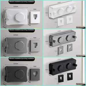 Hệ thống chống bó cứng phanh 5.1 mét, giặt đôi ngoài trời có thể thu vào, lưu trữ, dây chuyền, dây phơi quần áo, - Product Image 4