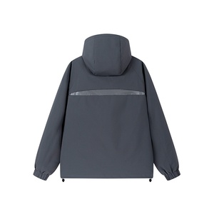 European Size Wholesale Men's Windbreaker <strong>Jackets</strong> 2026 Spring Autumn New Fashion Hooded Zipper Outdoor <strong>Light</strong> <strong>Jackets</strong> for Men - Product Image 3