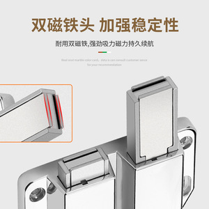 Zinc Alloy Rebound Door Catch With Magnetic Feature For <b>Cabinet</b> Doors Modern Minimalist Design - Product Image 3