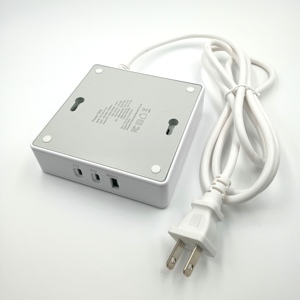 ปลั๊กพ่วงอัจฉริยะแบบ USB พร้อมช่องเสียบหลายช่องสำหรับปลั๊กแบบ US - Product Image 5