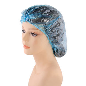 <span class=keywords><strong>Gorro</strong></span> <span class=keywords><strong>de</strong></span> <span class=keywords><strong>ducha</strong></span> desechable PE impermeable para mujer - Product Image 5