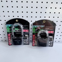 Candado de Alarma Tipo C 110 para Motocicleta, Puerta, Gabinete, Bicicleta, Antirrobo, Impermeable, Resistente al Óxido