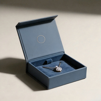 Boîtes cadeaux en papier magnétique écologiques de luxe haut de gamme, sur mesure, roses, carrées, rigides, pour bijoux