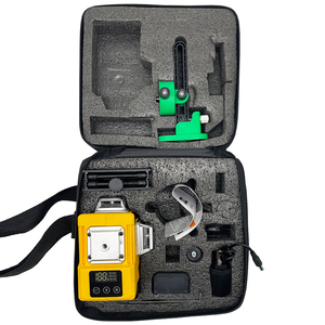 Cg2305 पेशेवर ग्रेड 360-डिग्री सेल्फ-लेवलिंग 3 डी लेजर स्तर आउटडोर फ्लोर लेजर ग्रीन लाइट 12 लाइनें सस्ती - Product Image 4