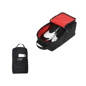 Custom good quality handle fabric durable shoe bag